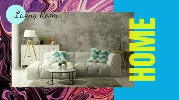 Living Room Promo template