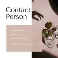 Contact Person template