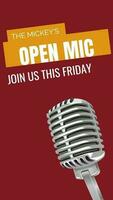 Open Mic Template