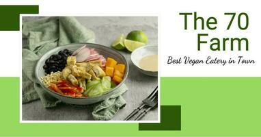 Vegan Eatery Promo template