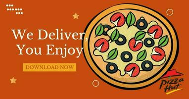 Pizza Delivery Promo template