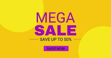 Mega Sale Promo template