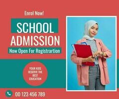 School Admission Promo template