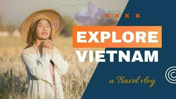 Explore Vietnam Promo template