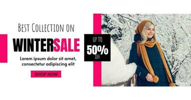 Winter Sale template