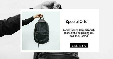 Special Offer Promo template