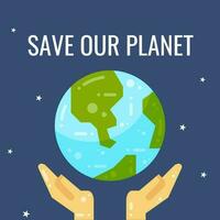 Save our planet template