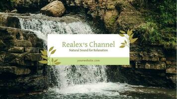 Natural Relax Sound Banner template