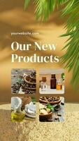 New Product Collage Display template