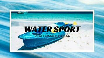 Water Sport Promo template