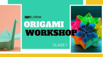 Origami Workshop template