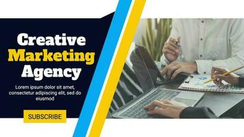 Creative Marketing Agency template