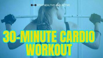 Cardio Workout Promo template