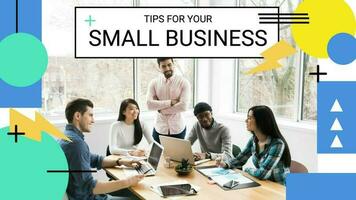 Small Business Tips template