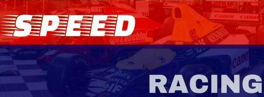 Speed car racing  template