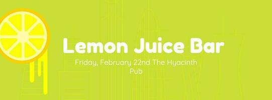 Lemon Juice Bar template