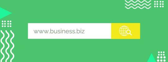 Business Search Bar template