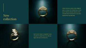 Twitter Post Template for Luxury Jewelry Brand