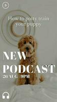 Dog Podcast Promo template