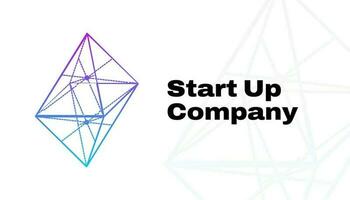 Tech Start-Up White Business Card Template