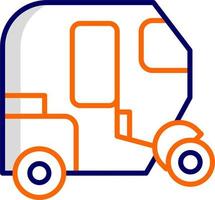 Tuk Tuk Vector Icon