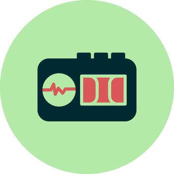 Tape Recoder Vector Icon