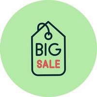 Big Sale Vector Icon