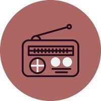 Radio Vector Icon