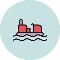 Bumper Boats Vector Icon