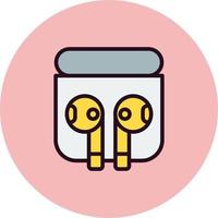 Wireless Earpods Vector Icon
