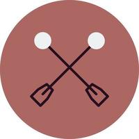 Paddles Vector Icon