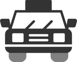 icono de vector de taxi