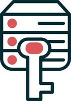 Data Encryption Vector Icon