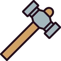 Hammer Vector Icon