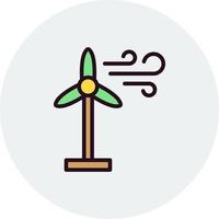 Wind  Energy Vector Icon