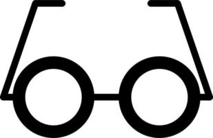 icono de vector de gafas