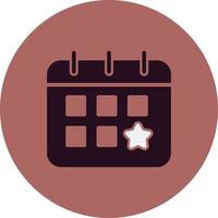 Calendar Event Vector Icon