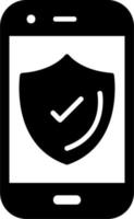 Phone Shield Vector Icon