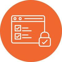 Secure Data Vector Icon