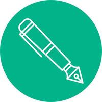 Fountain Pen Vector Icon