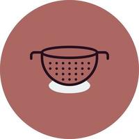 Colander Vector Icon