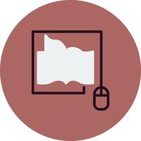 Digital Book Vector Icon