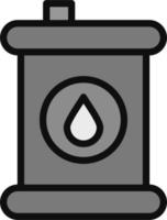 Oil Barrel Vector Icon