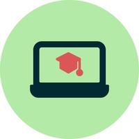 Elearning Vector Icon