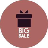 Big Sale Vector Icon