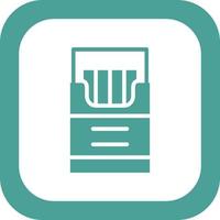 Cigarette Box Vector Icon