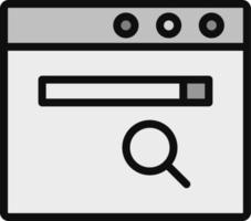 Web Browser Vector Icon