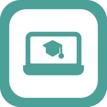 Elearning Vector Icon