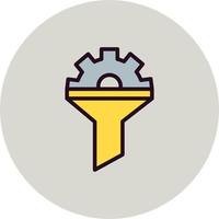 Sales Funnel Vector Icon