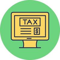 Tax Vector Icon